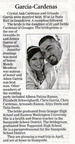 Orlando Garcia wedding announcement - Sept 2011 - Class of 1993