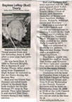Bayless (Bud) Thorp obituary